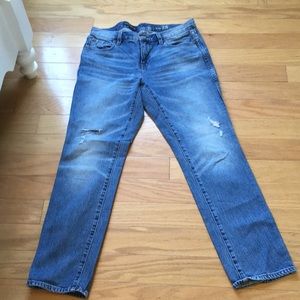 J. Crew Broken In Boyfriend Jeans Sz 28